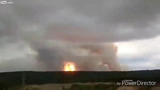 Nuclear Rocket explodes by accident in Russia