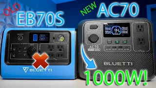 BLUETTI AC70 Review + Comparison VS EB70S