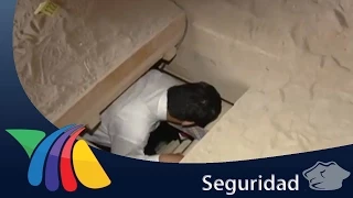 Túnel por donde escapó "El Chapo" | Noticias