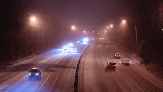 Snowy Night POV - Canon 50mm 1.8 & Sigma 24-70mm 2.8