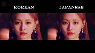 TWICE - FANCY (Korean & Japanese Ver.) MV Comparison【Full HD】