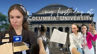a day in the life: mein erster tag an der Columbia University | nyc vlog