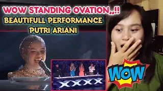 SO BEAUTIFULL,!!  Putri Ariani STUNS With I Still Havent Found What Im Looking For by U2 Qualifiers