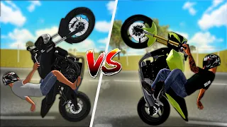 MT 07 OU HORNET 600 QUAL É A MELHOR NO MOTO WHEELIE 3D ?