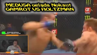 MEDUSA REAKCJA na Nokaut GAMROT VS HOLTZMAN