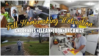 Fall Homemaking Motivation / Cook & Clean With Me/ Mobile Home Living