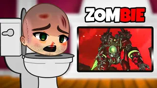 skibidi toilets react to skibidi toilet zombie universe 28 (New Virus) - gacha react