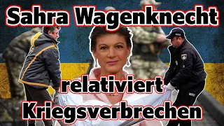 Halt die Fresse: Sahra Wagenknecht relativiert Kriegsverbrechen //Kompromist