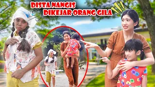 DISTA NANGIS DI KEJAR ORANG GILA🥲!! DARLEEN MAU DIREBUT!! MAMI LARI #viralvideos