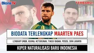 TERBARU! Biodata & Profil Terlengkap Maarten Paes, Kiper Naturalisasi Baru Indonesia