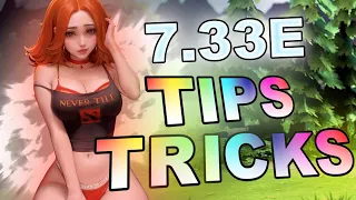 7.33e Dota 2 TIPS, TRICKS and BUGS!