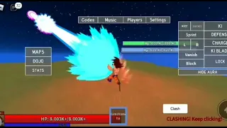 Goku vs Vegeta (First fight ) Reenactment/Dragon ball XL Roblox