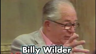 Advice From Billy Wilder: Be A Special Effects Artist Or A Stuntman