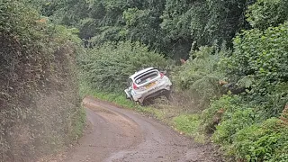 CRASHES and ACTION / Three Shires rally 2023