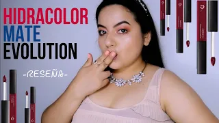 LABIALES HIDRACOLOR MATE EVOLUTION - ÉSIKA | RESEÑA - COMPARACIONES - APLICACIÓN | KAMANA