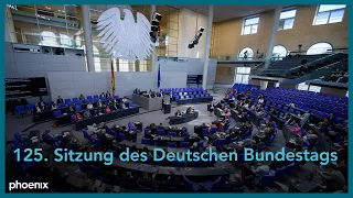 125. Sitzung des Deutschen Bundestages