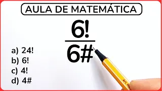 6! ÷ 6# =❓ Matemática Básica‼️