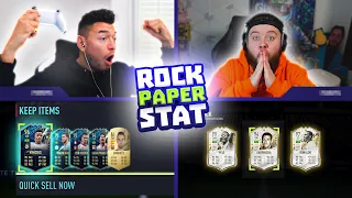 HOW COULD I DO THIS 😱 Crazy BRAZILIAN Rock Paper Stat vs @KIRBZ63 🔥