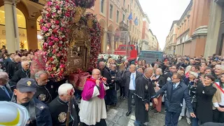 La cronaca della Discesa della Madonna di San Luca in città