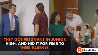 They got pregnant in high school and hid it for fear of their parents.