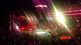 Brock Lesnar Entrance LIVE Monday Night RAW August 24th, 2015