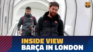 [BEHIND THE SCENES] A day in London (Chelsea - Barça)