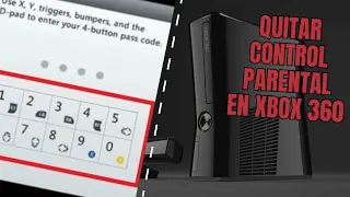 quitar control parental en xbox 360