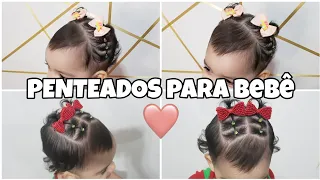 PENTEADOS PARA BEBÊ COM POUCO CABELO #1