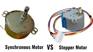 Synchronous Motor VS Stepper Motor | जानिए दोनो ताकतवर मोटर का राज😱|#experiment #synchronous