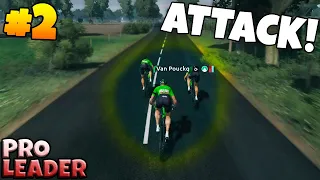 THE GREEN TEAM ATTACKS!!! - Pro Leader #2 | Tour De France 2023 Game PS4/PS5 (TDF Gameplay Ep 2)