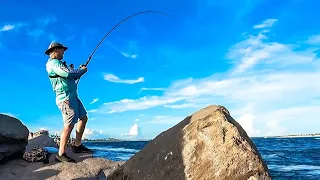 Fishing for Panama City Beach JETTY GIANTS!