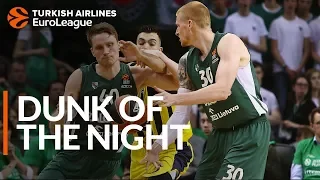 Dunk of the Night: Aaron White, Zalgiris Kaunas