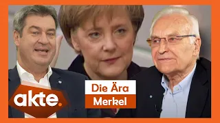 Die Ära Merkel: Edmund Stoiber und Markus Söder über die Noch-Kanzlerin | Akte | SAT.1