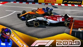 F1 2019 КАРЬЕРА - МОНАКО С ОБГОНАМИ #69