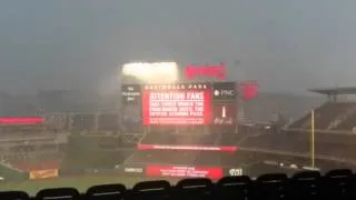 Massive storm hits Nats park