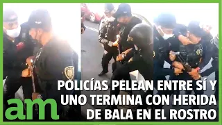 Policía de CDMX era detenido POR EXTORSIONAR y se PELEA CON ASUNTOS INTERNOS