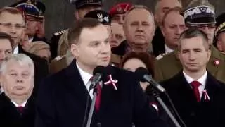 Święto Niepodległości: przemówienie Prezydenta Andrzeja Dudy