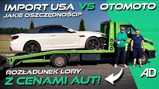 Ile oszczędzę na aucie z USA? Porównujemy ceny! / ROZŁADUNEK LORY z Audi, BMW, Volvo, Hyundai'em....