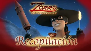 Las Crónicas del Zorro | Capítulo 10 - 12 | 1 Hora RECOPILACIÓN | Dibujos de super héroes