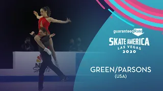 Green/Parsons (USA) | Ice Dance Free Dance | Guaranteed Rate Skate America 2020 | #GPFigure