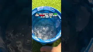 POV you don't like raw ice