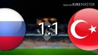 Красивый гол Александра Самедова!⚽Обзор матча Россия 1:1 Турция