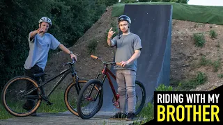 RIDING MTB WITH MY BROTHER// HARDTAIL SHRED SESSION