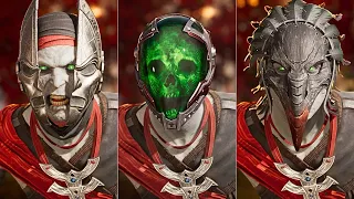 Ermac ALL MASKS Gear Showcase - MK1