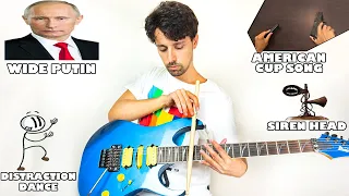 Meme sounds on guitar