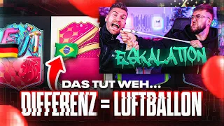 DIFFERENZ = LUFTBALLON auf den MUND 😂😱 Was ein FEHLER im FUTTIES DRAFT BATTLE 🔥 FIFA 23