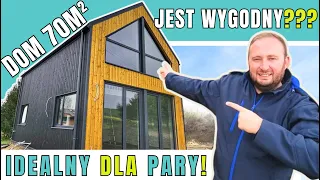 DOM 70m2 BEZ POZWOLENIA dla SINGLA lub PARY! Czy może być wygodny i nowoczesny? SPRAWDZAM!!!