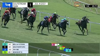 Gulfstream Park Carrera 1 - 4 de Julio 2021