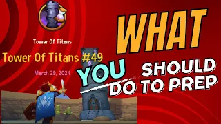 SHOP TITANS: What you should do to prep for the Tower of Titans!