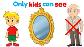 Only children can see something in this magical mirror!